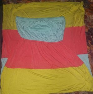 Soprano Strapless Maxi Dress